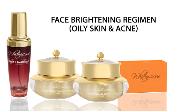 Face Brightening regimen Oily Skin Set