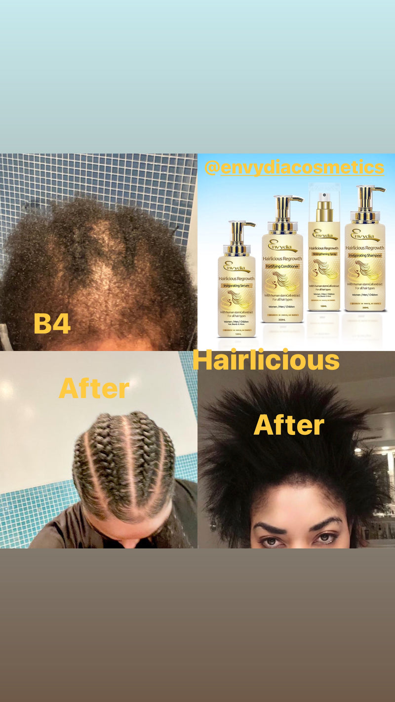Hairlicious Regrowth  Invigorating Shampoo